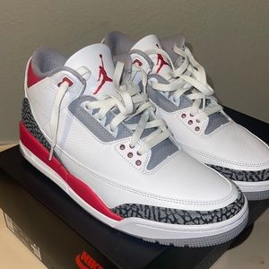 Retro 3 fire red